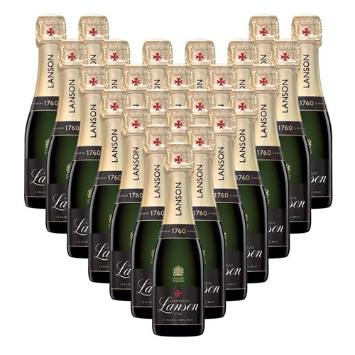 Case of Mini Lanson Le Black Creation Champagne 20cl (24 x 20cl)